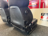 Suede Blue/Black Recaro Seats