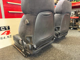 Suede Blue/Black Recaro Seats