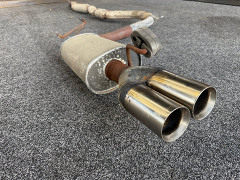 VR4 Exhaust Catback with aftermarket Muffler and tip