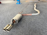VR4 Exhaust Catback with aftermarket Muffler and tip