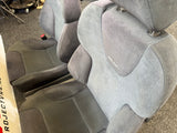 Suede Blue/Black Recaro Seats