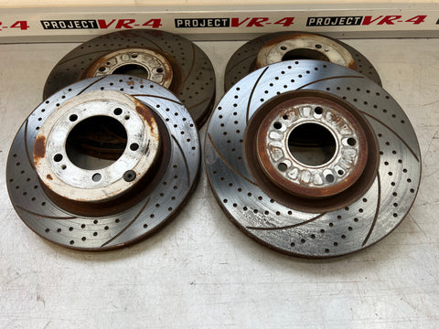Slotted/Vented Brembo Rotors