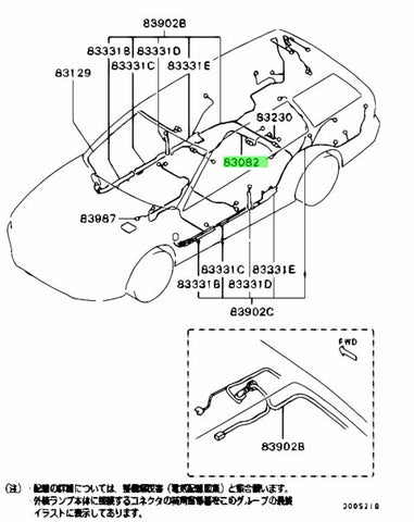 Fuel Gauge Unit Harness
