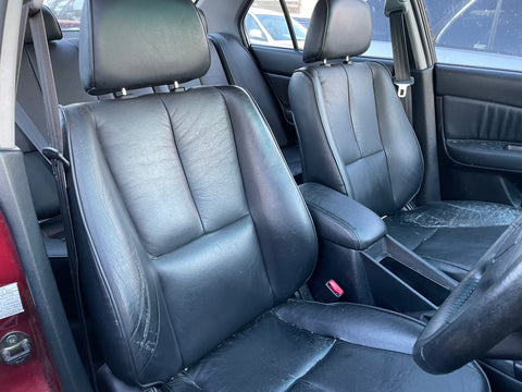 Galant Black Leather Interior